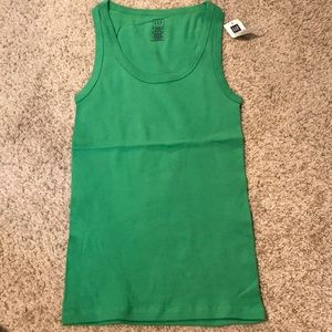 GAP Green Tank Top